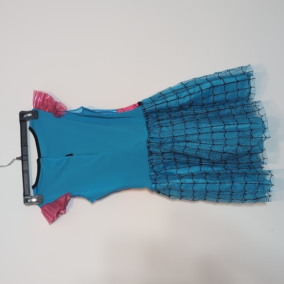 Girl's Marvel Spider Man Halloween Costume Dress Pink Blue - Picture 7 of 7